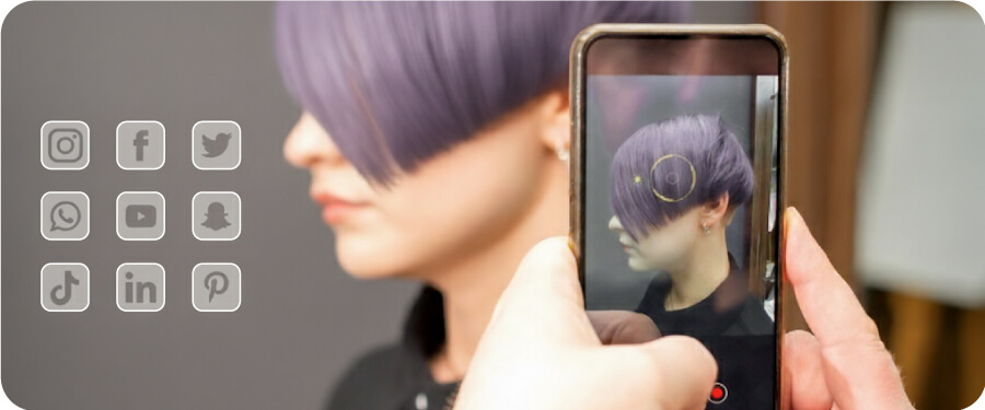 hairstylist-sharing-client-photo-on-social-media