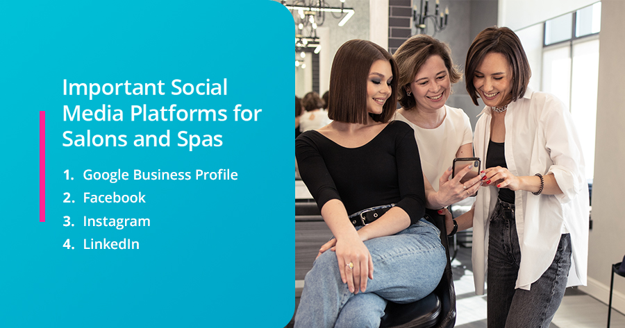 Important Social Media Platforms for Salons and Spas