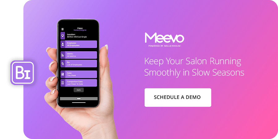Keep Your Salon Running Smoothly Even in Slow Seasons With Meevo