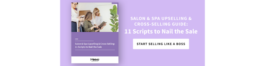 upselling and cross-selling scripts for salons and spas
