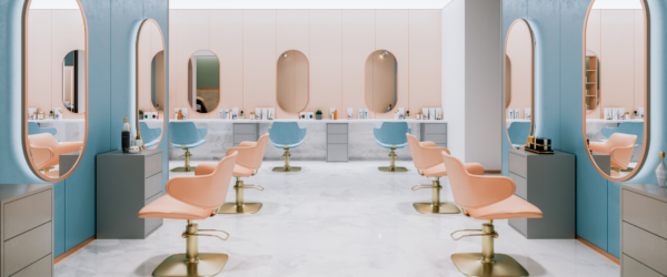 a clean and modern salon