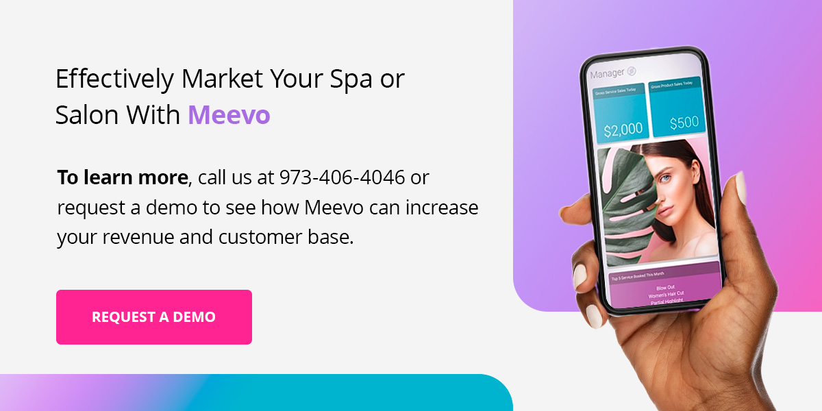 Meevo spa and salon software
