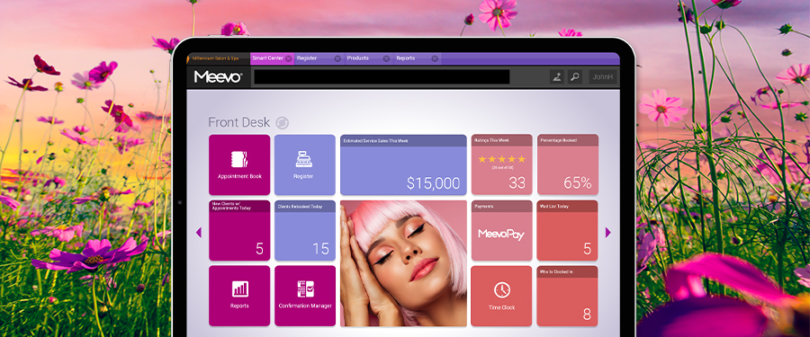 Meevo spa and salon software