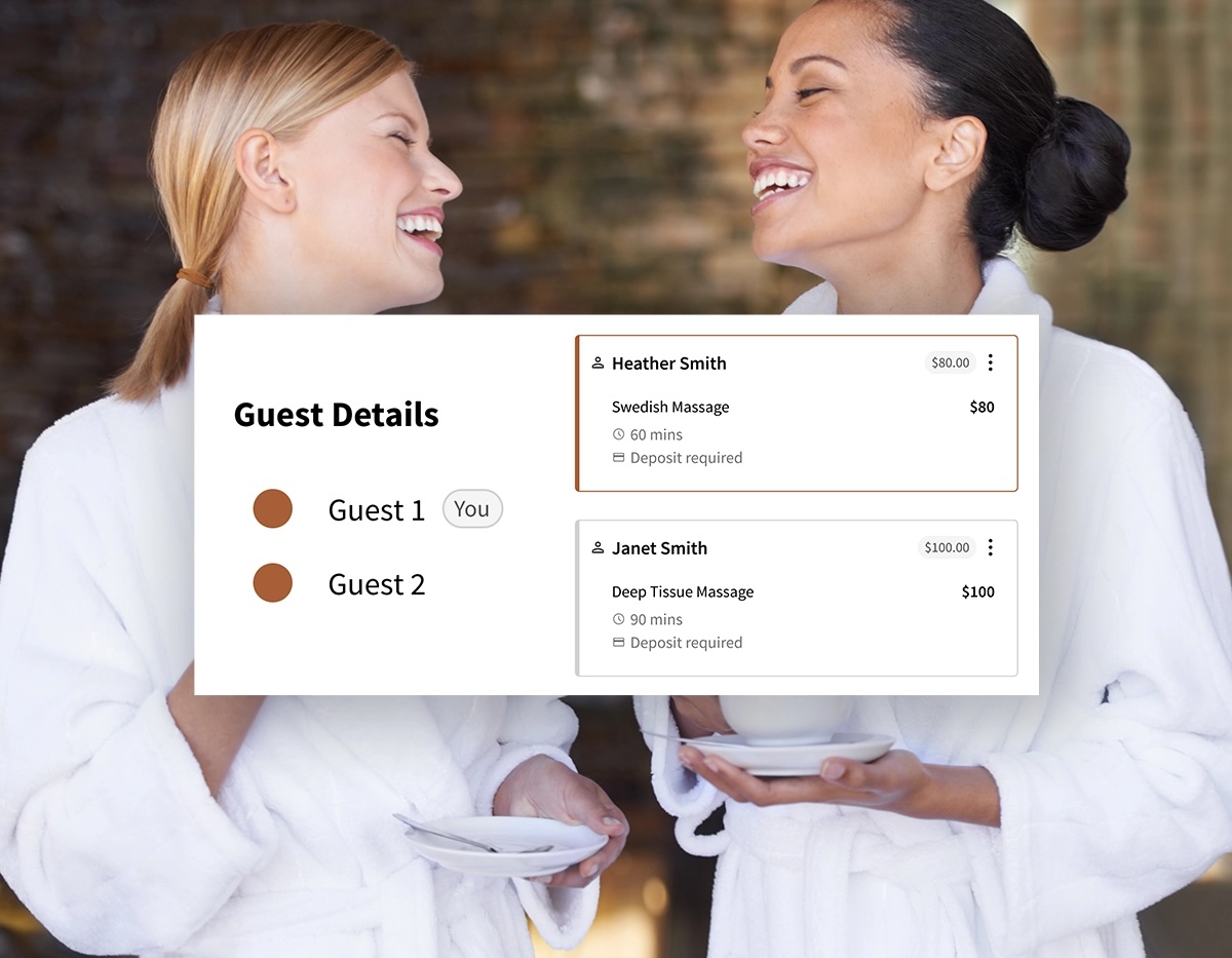 Guest Details for Swedish and Deep Tissue Massage