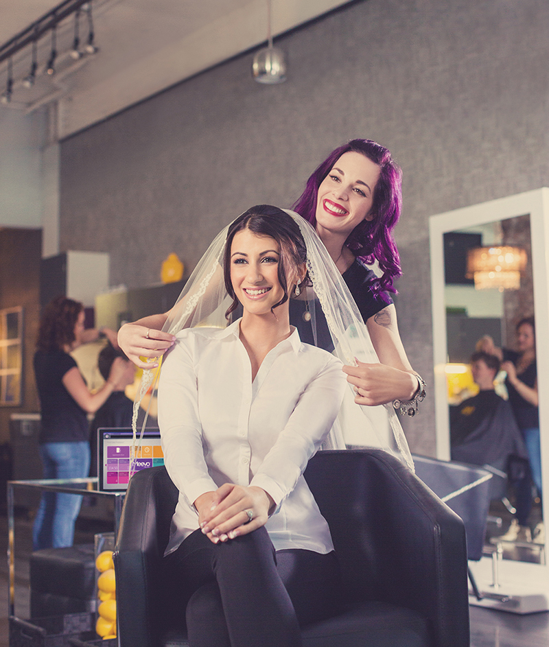 stylist bride