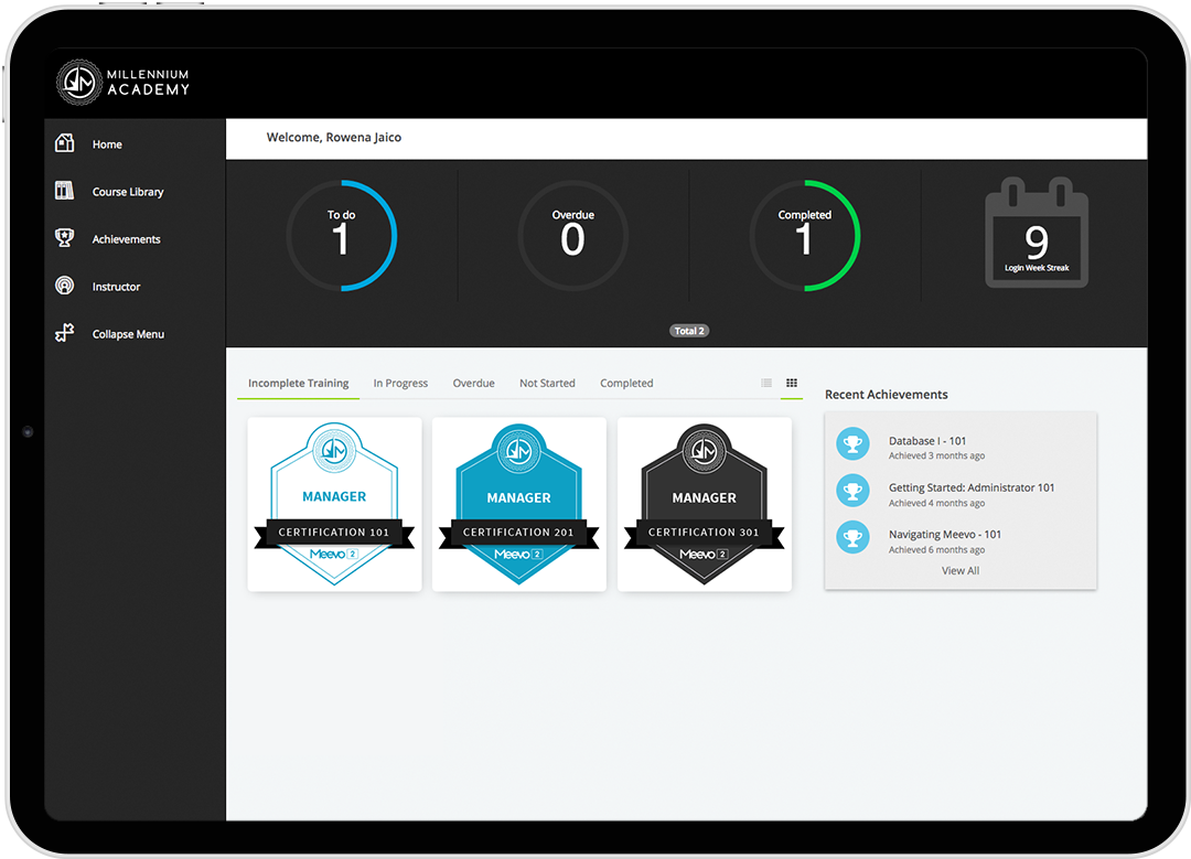 Meevo Academy LMS