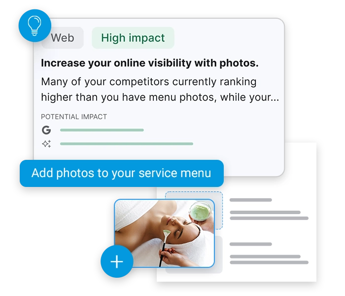 Increase your online visibilty with photos