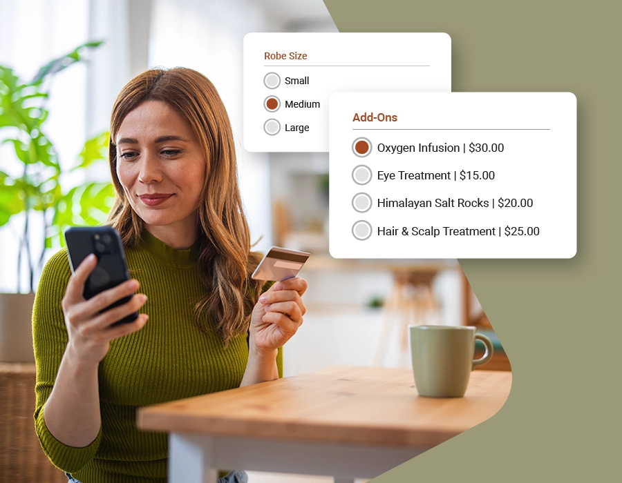 Meevo Online Booking Add-ons