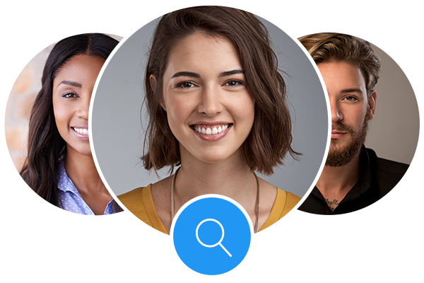 Meevo Client Find searching through headshots