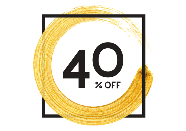 40% Off Discount