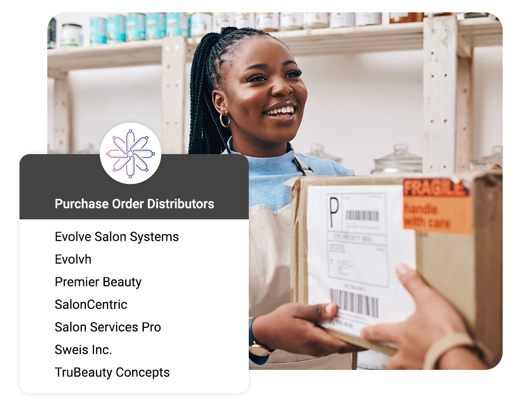SalonInteractive Purchase Order Distributors
